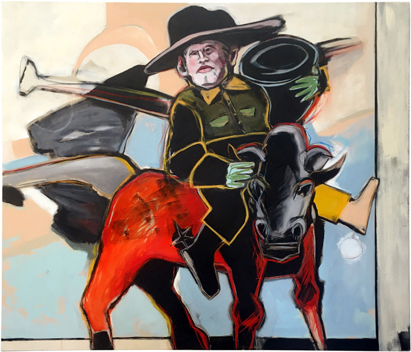 MARC ILLING: Jäger mit Horn, 2021